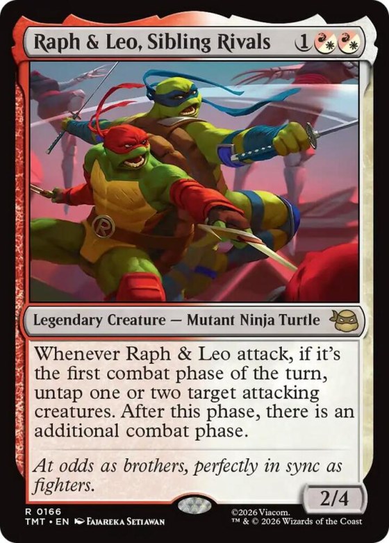 Raph & Leo, Sibling Rivals