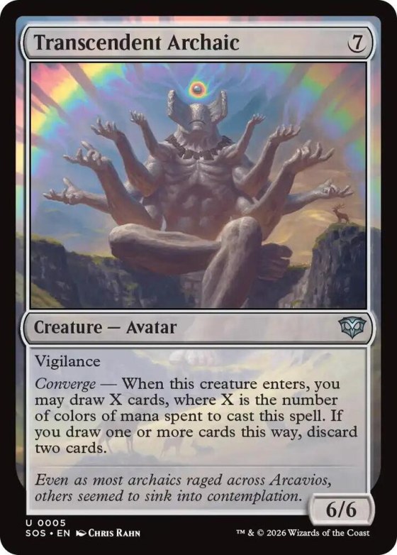 Transcendent Archaic - Foil