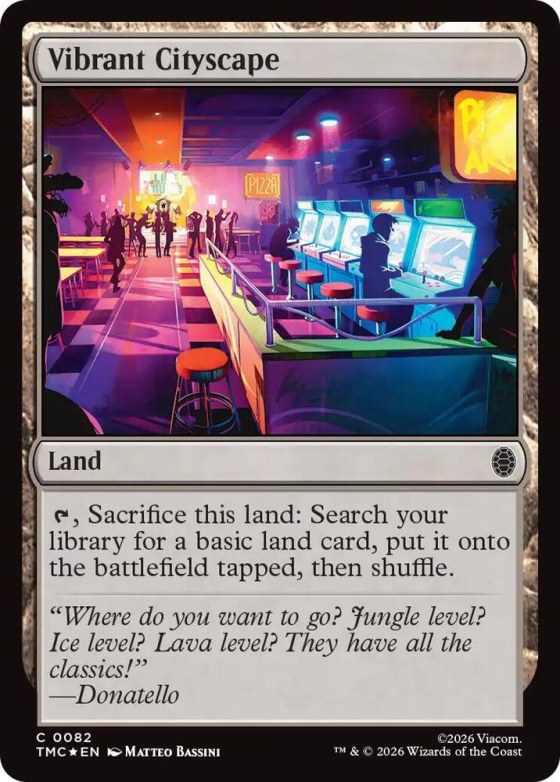 Vibrant Cityscape - Surge Foil