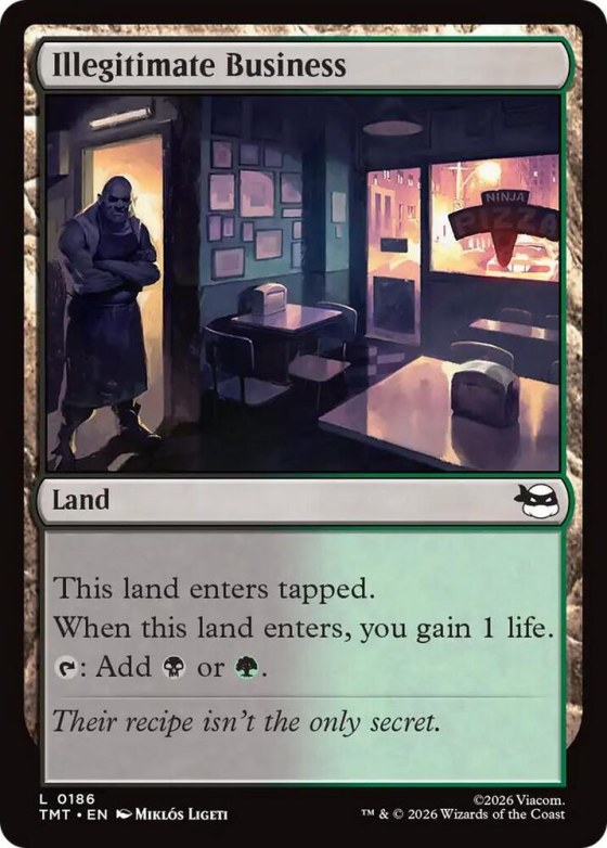 Illegitimate Business - Foil