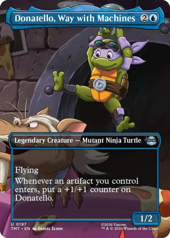 Donatello, Way with Machines - Foil