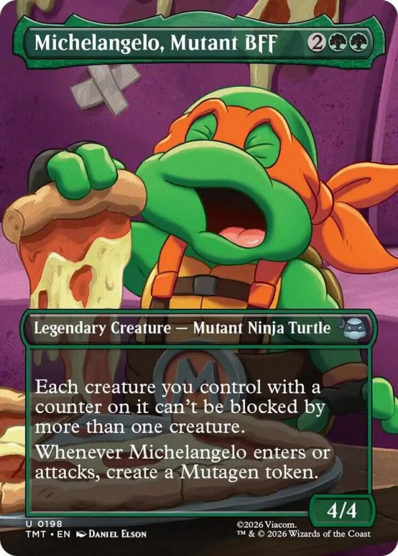 Michelangelo, Mutant BFF - Foil