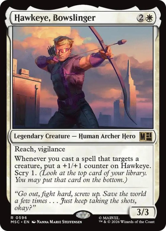 Hawkeye, Bowslinger - Foil