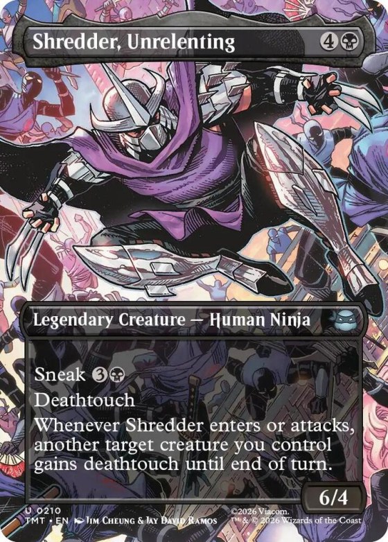 Shredder, Unrelenting
