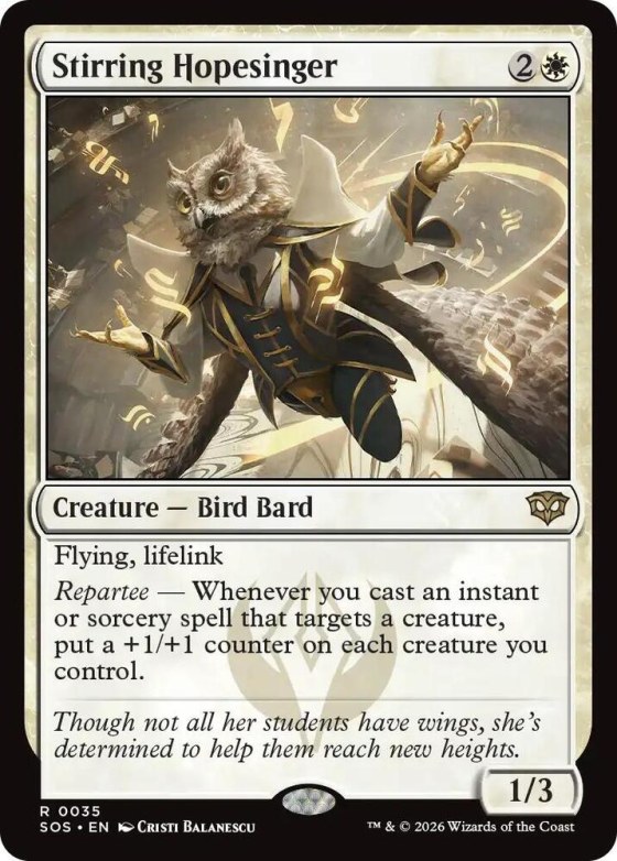 Stirring Hopesinger - Foil