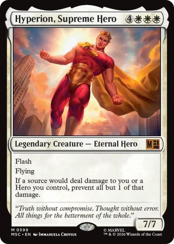 Hyperion, Supreme Hero - Foil