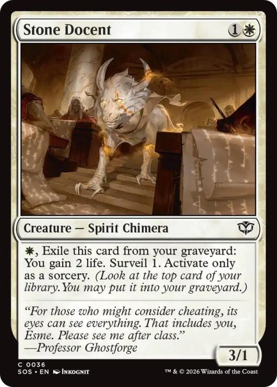 Stone Docent - Foil