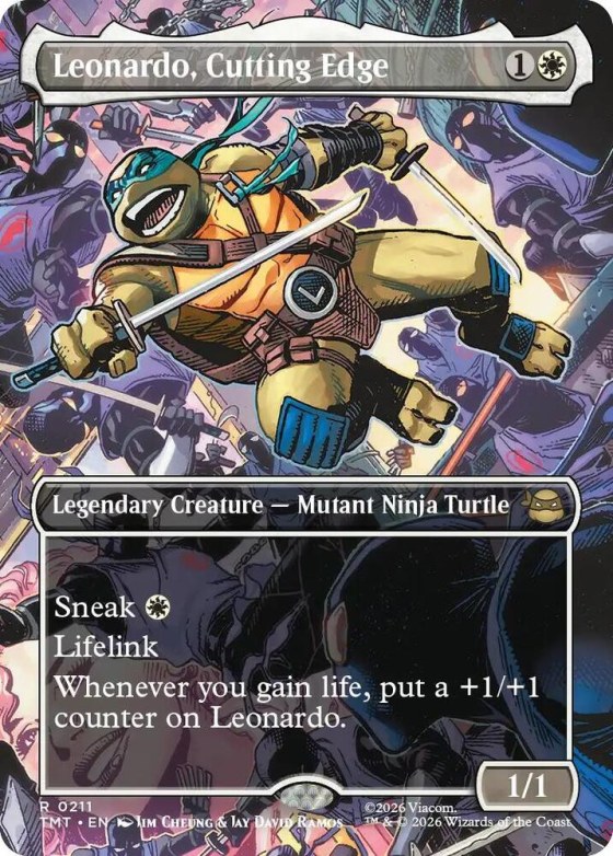 Leonardo, Cutting Edge
