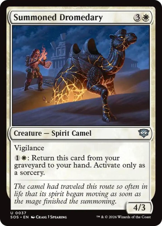 Summoned Dromedary - Foil