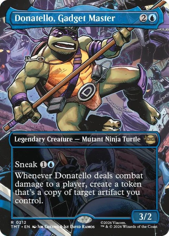 Donatello, Gadget Master - Foil