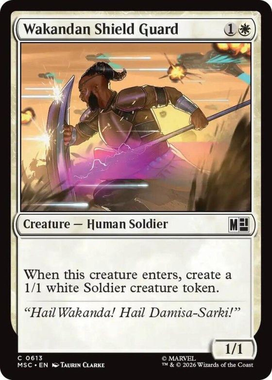 Wakandan Shield Guard - Foil