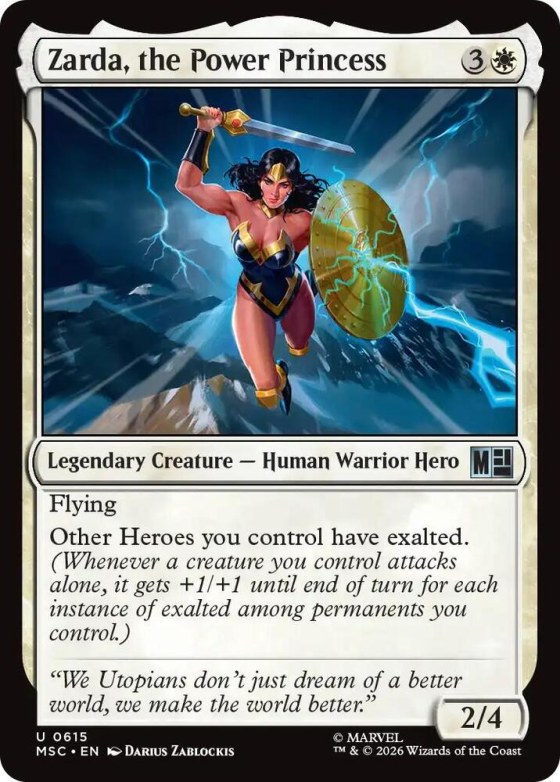 Zarda, the Power Princess - Foil