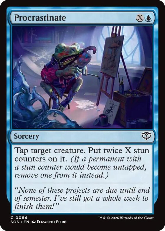 Procrastinate - Foil