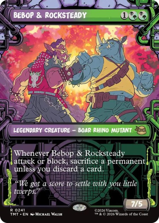 Bebop & Rocksteady - Foil