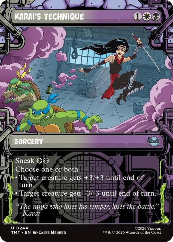 Karai's Technique - Foil