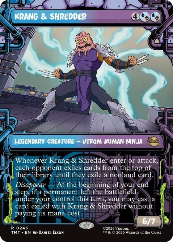 Krang & Shredder - Foil