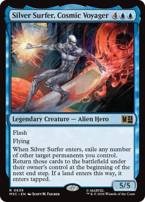 Silver Surfer, Cosmic Voyager - Foil