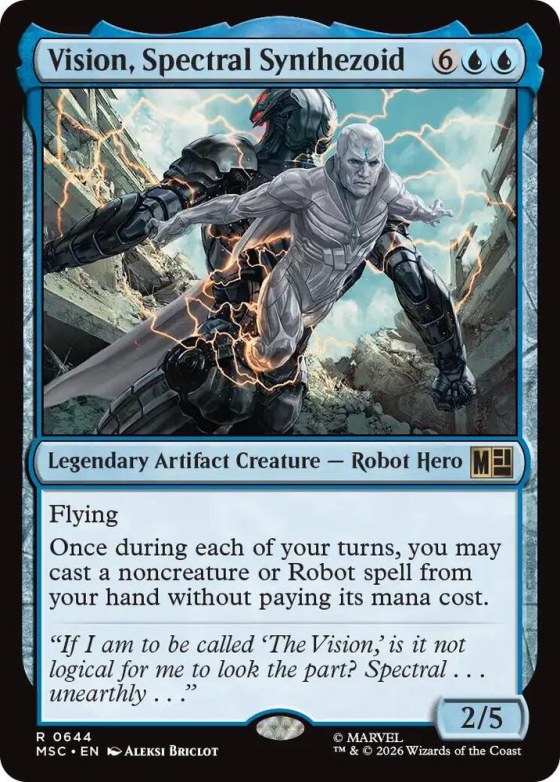 Vision, Spectral Synthezoid - Foil