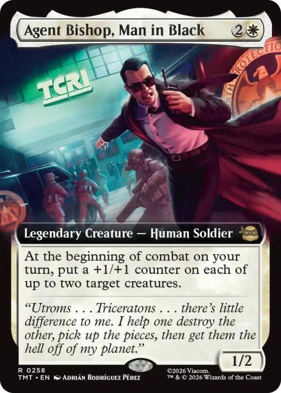 Agent Bishop, Man in Black - Foil