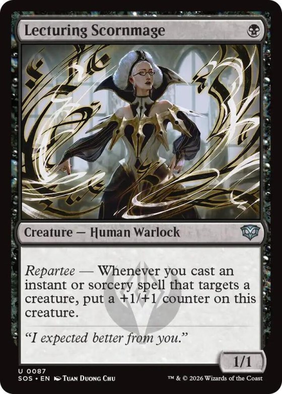 Lecturing Scornmage - Foil