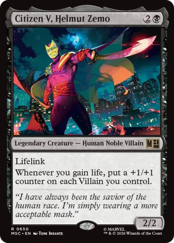 Citizen V, Helmut Zemo - Foil