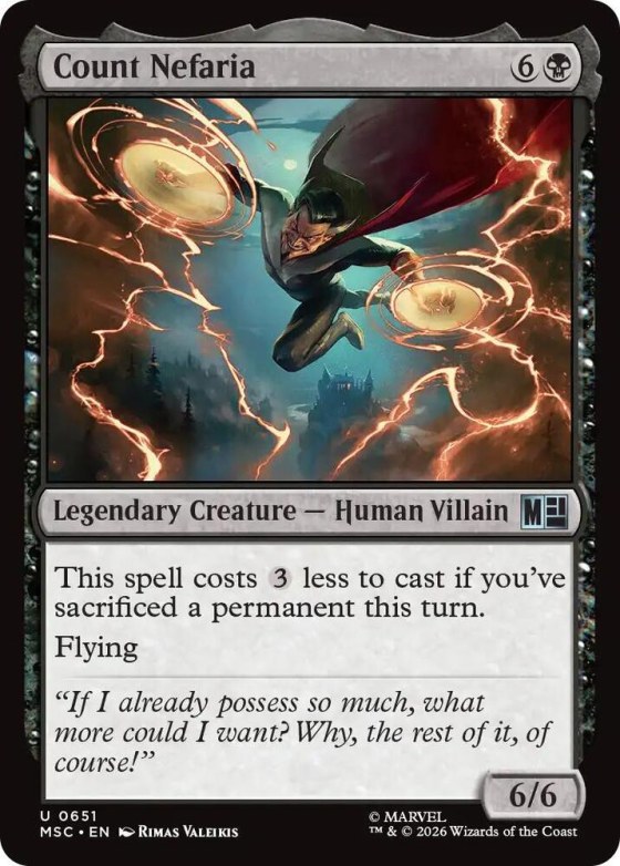 Count Nefaria - Foil