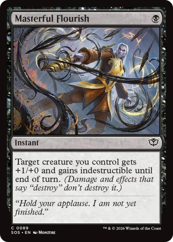 Masterful Flourish - Foil
