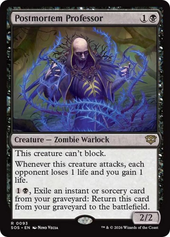 Postmortem Professor - Foil
