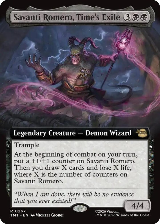 Savanti Romero, Time's Exile - Foil