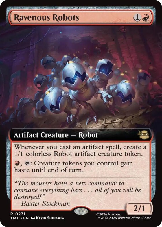 Ravenous Robots - Foil