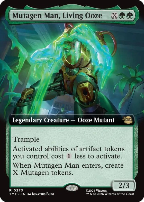 Mutagen Man, Living Ooze - Foil