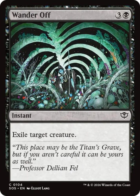 Wander Off - Foil