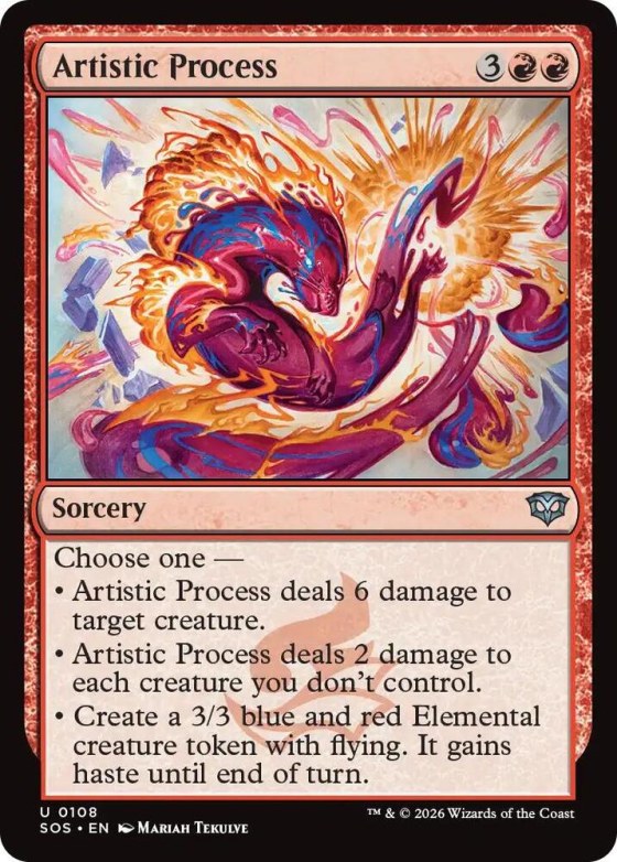 Artistic Process - Foil