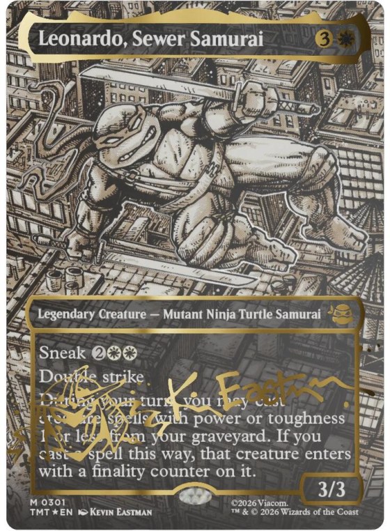 Leonardo, Sewer Samurai