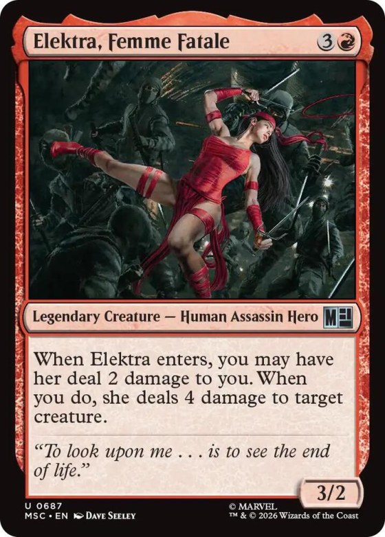 Elektra, Femme Fatale - Foil