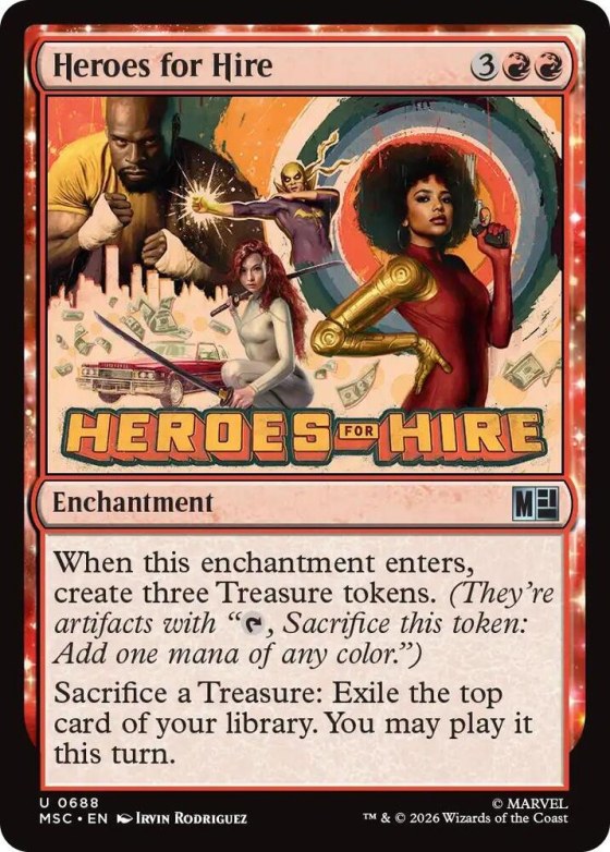 Heroes for Hire - Foil