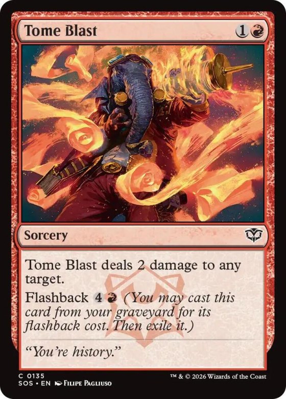 Tome Blast - Foil
