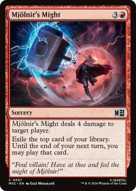 Mjolnir's Might - Foil