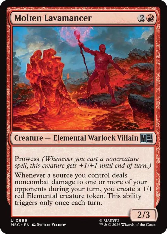 Molten Lavamancer - Foil