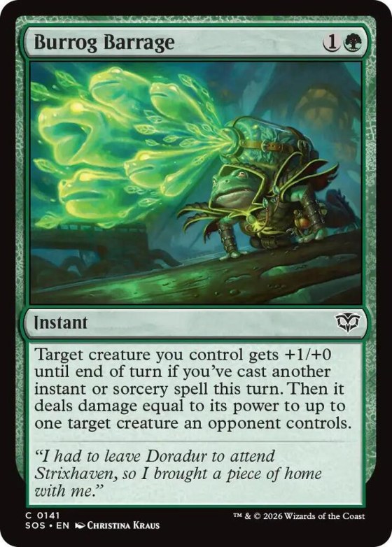 Burrog Barrage - Foil
