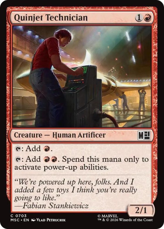 Quinjet Technician - Foil