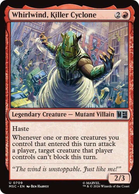 Whirlwind, Killer Cyclone - Foil