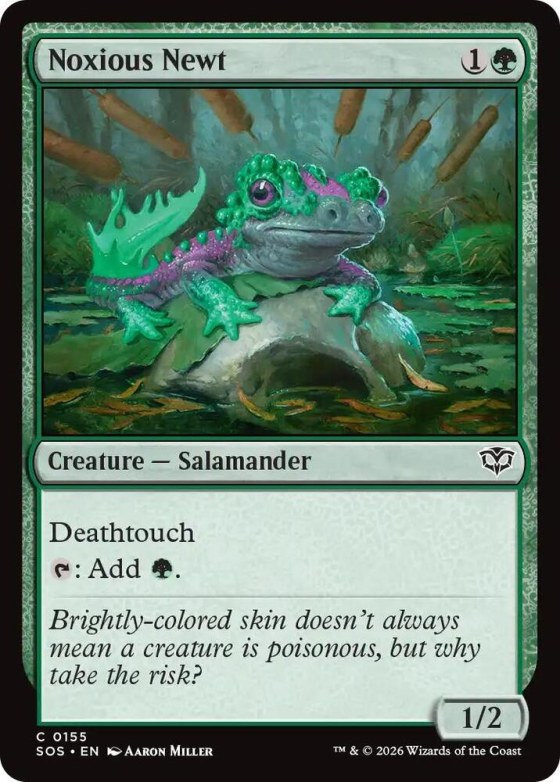 Noxious Newt - Foil