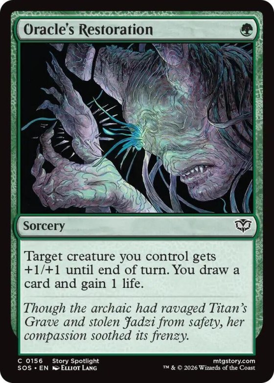 Oracle's Restoration - Foil