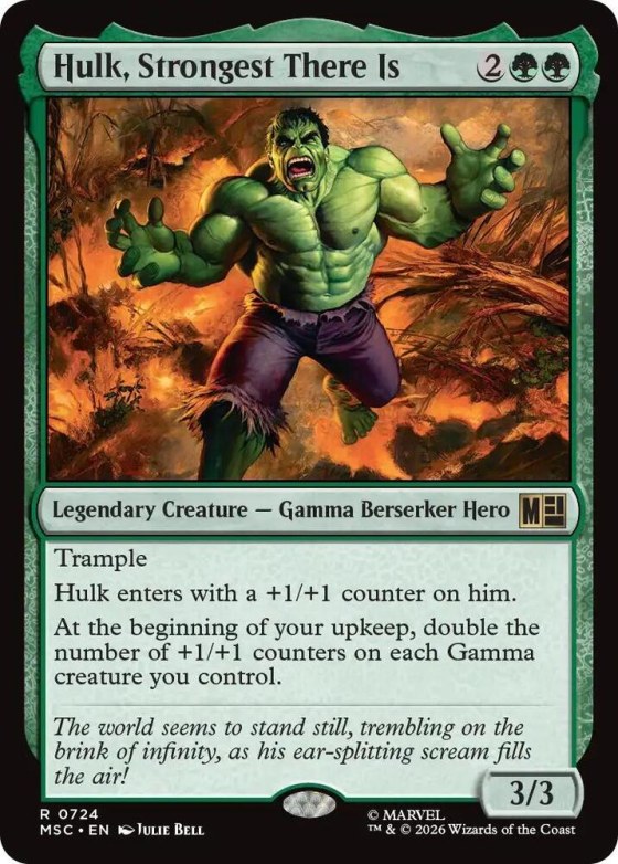 Hulk, Strongest There Is - Foil