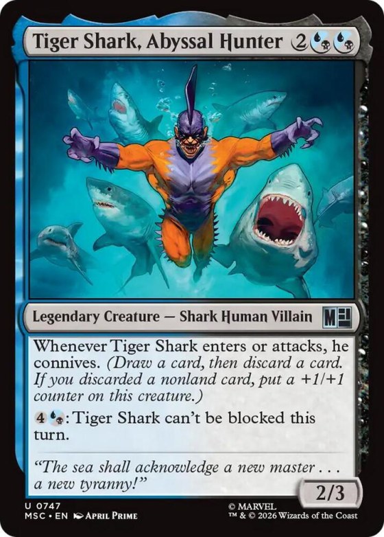 Tiger Shark, Abyssal Hunter - Foil