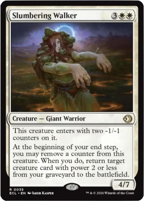 Slumbering Walker - Foil