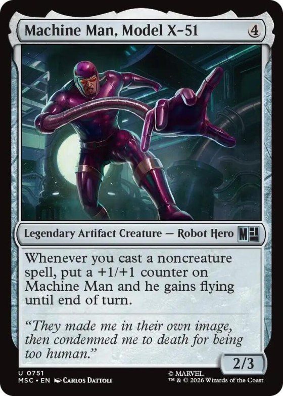 Machine Man, Model X-51 - Foil