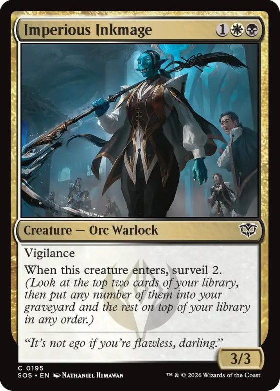 Imperious Inkmage - Foil