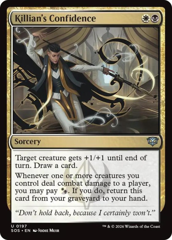 Killian's Confidence - Foil